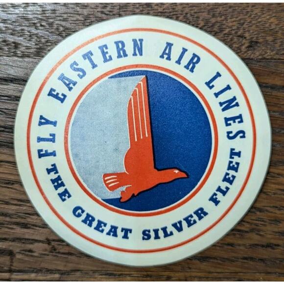 Vintage Fly Eastern Air Lines / Air Mail / Air Parcel Post Stickers Lot - Picture 2 of 7